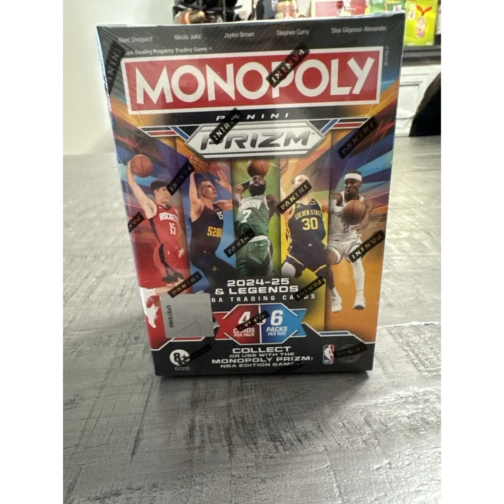 (2) Monopoly Panini Prizm NBA 2024-25 Booster Boxes Sealed Lot Target Release